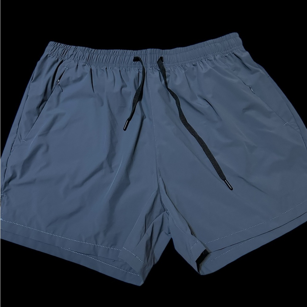 Fashion Forms Blue Athletic Shorts Lightweight Design